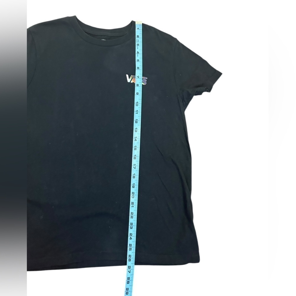 ♥️ Vans Black Pride BFF Graphic Tee T-shirt Comfy Casual Womens Size Medium - Picture 9 of 10